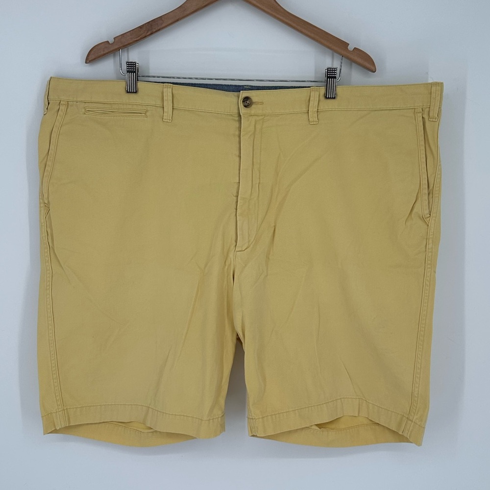 Polo Ralph Lauren Chino Shorts Men's Sz 48 B Yellow Classic Fit P6